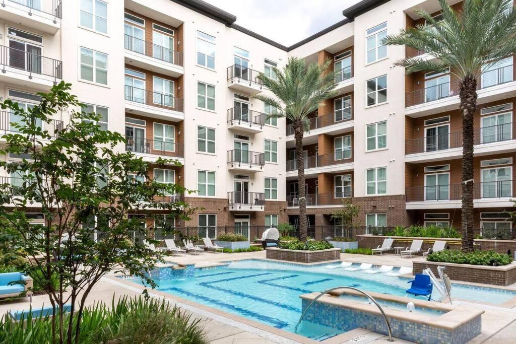 Luxury Apartment Close To Everything W Free Parking 5 Houston Exteriör bild
