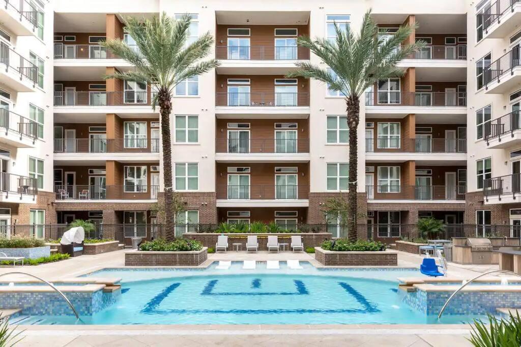 Luxury Apartment Close To Everything W Free Parking 5 Houston Exteriör bild