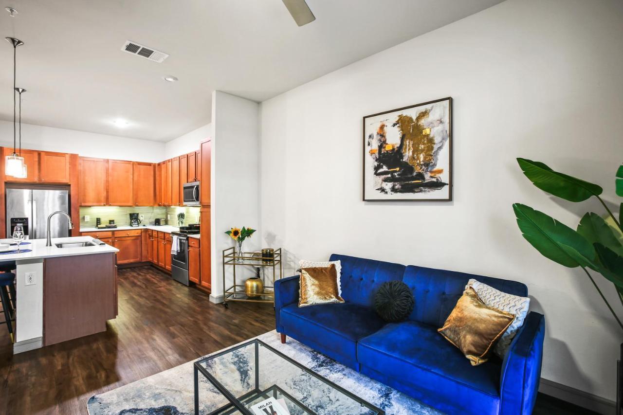 Luxury Apartment Close To Everything W Free Parking 5 Houston Exteriör bild