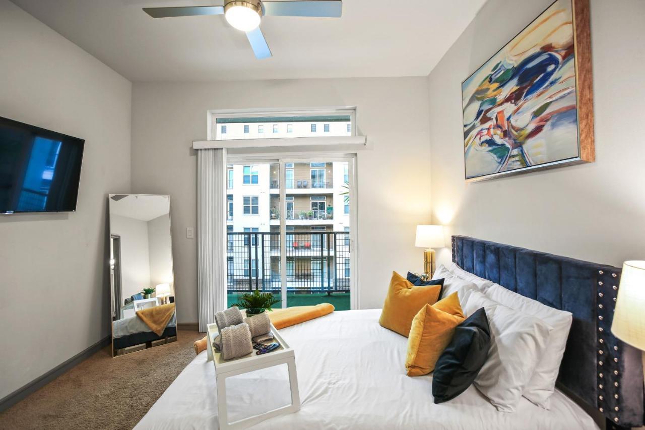 Luxury Apartment Close To Everything W Free Parking 5 Houston Exteriör bild