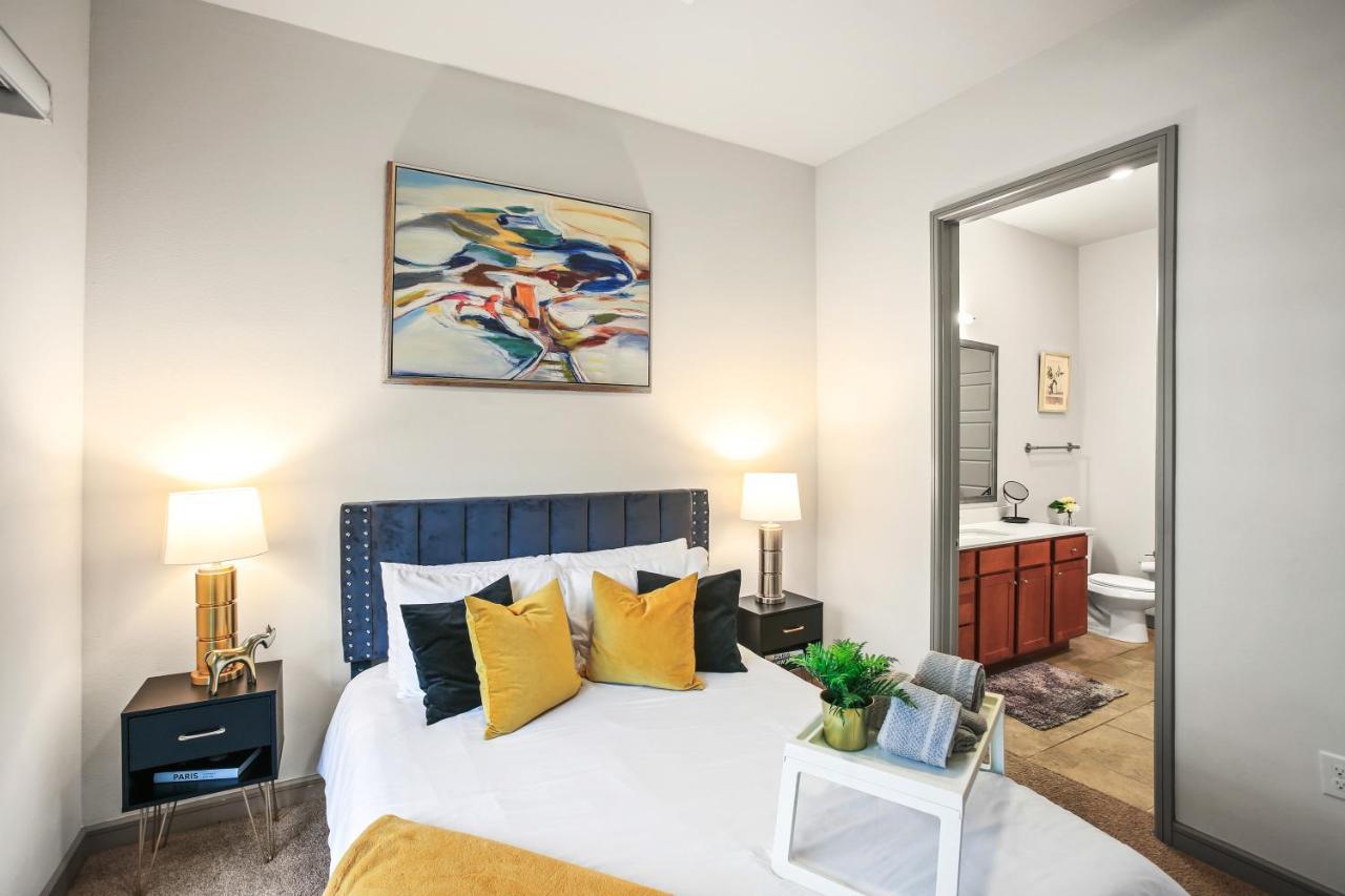 Luxury Apartment Close To Everything W Free Parking 5 Houston Exteriör bild